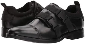 $139 Authentic Rare STEVE MADDEN Men's Double Monk Strap Shoe Loafers Shoes - Picture 1 of 7