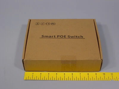 *OOSSXX X00296TT1F Smart POE Switch 8CH 8 Port 10/100M + 2Port Uplink - Image 1 of 3