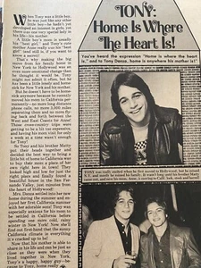 Tony Danza, Full Page Vintage Clipping - Picture 1 of 1