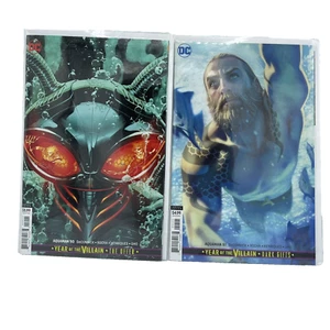 AQUAMAN #50-51 Ryan Sook Joshua Middleton Villain VARIANT Covers 2019 DC Comics - Picture 1 of 10
