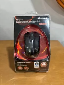 Microsoft Wireless Notebook Laser Mouse 6000 New - Picture 1 of 9