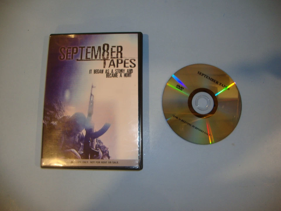 Septem8er Tapes  (DVD, 2004)  Screener / Promo Copy - Image 1 of 1