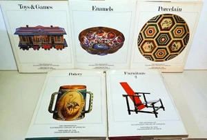 Lot of 5 Smithsonian Illustrated Library of Antiques (HC) Pottery, Porcelain + - Picture 1 of 1