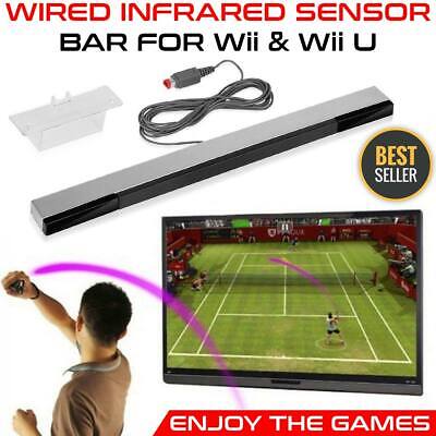 Nintendo Wii And Wii-U Enhanced Wireless Infrared Motion Sensor Bar Accessory • 4.79£