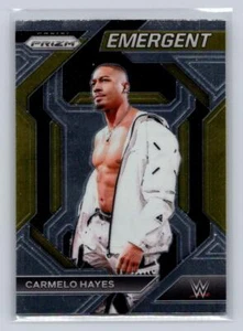 2024 Prizm WWE #10 Carmelo Hayes -Emergent-NXT - Picture 1 of 2