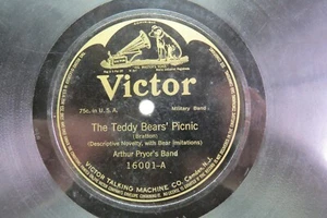 Arthur Pryor's Band - VICTOR 16001 - The Teddy Bear's Picnic & Happy Days March - Imagen 1 de 2