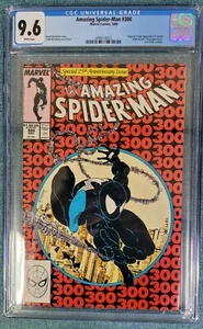 AMAZING SPIDER-MAN #300 1st Full VENOM 1988 McFarlane CGC 9.6  (White Pages) - Picture 1 of 4