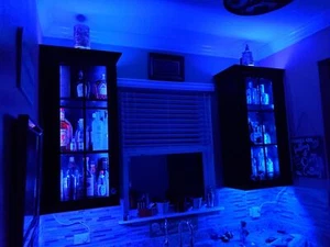 44 Key Remote Controlled LED Cabinets Lights 16 Colors & Motion Options - Picture 1 of 12