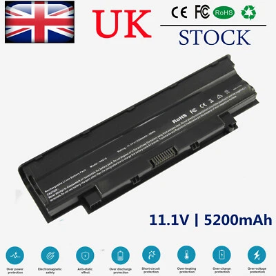 For DELL Inspiron N3010 N5010 N7010 M501R M5030 N5030 N4010D N4110 Battery J1KND - Image 1 of 4