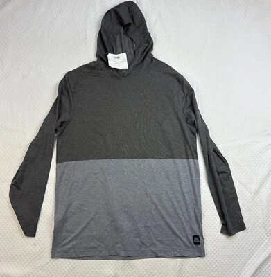 NUEVO SIN ETIQUETAS PGA Tour Golf Sudadera con Capucha Para Hombres Gris Medio Ligero Chaqueta Pullover Foto 1 de 4