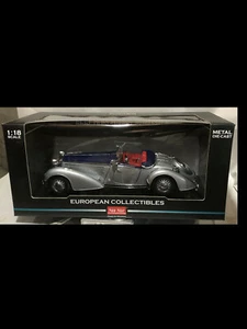 1939 Horch 855 Silver/Blue 1:18 SunStar 2403 - Picture 1 of 12