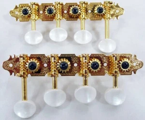 1:14 F style Mandolin Mandola Gold-plated machine head tuner peg key 436G-SW - Picture 1 of 4