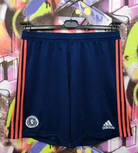Scotland National Football Team Soccer Training Shorts Adidas 2014 Mens size L - Picture 1 of 10