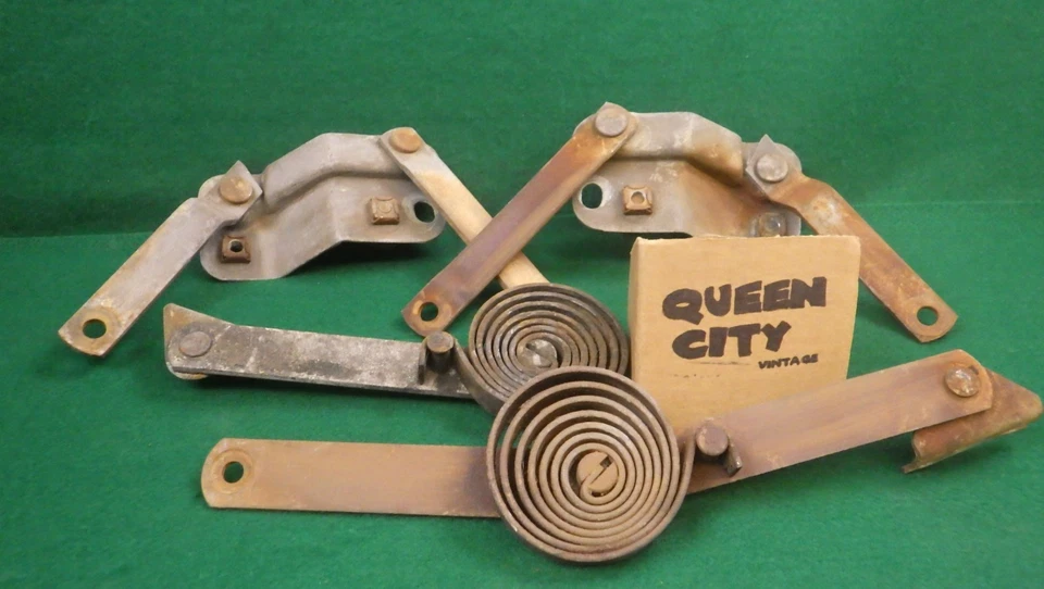 1947 - 1953 - 1954 1955 雪佛兰/吉姆西卡车罩铰链一对 — 第 1/4 张图片