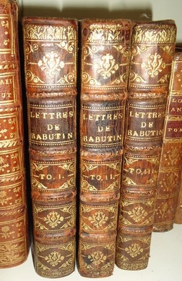 Nouvelles lettres de Messire Roger de Rabutin, 1ere ed Florentin Delaulne 1709 - Photo 1/4