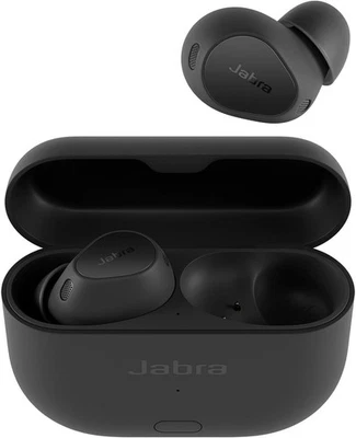 Jabra Elite 10 In-Ear Bluetooth Kopfhörer ANC 6 Mikrofone Dolby Atmos Schwarz - Bild 1 von 4