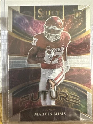 Marvin Mims 2023 Panini Select - Draft Picks Future #FUT-20 Silver Prizm (RC)!!! - Image 1 of 2