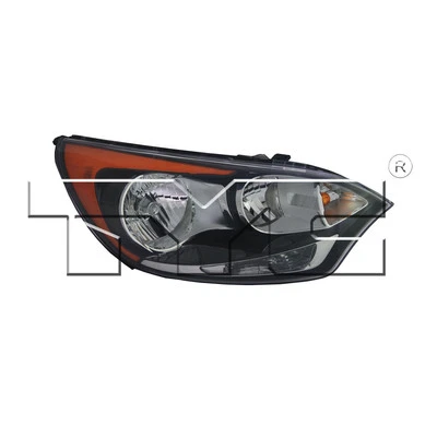 For 2012-2017 Kia Rio Headlight Assembly Right TYC 2012 2013 2014 2015 2016 2017 - Image 1 of 2