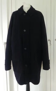 Marks & Spencer St Michael Navy Blue Wool Formal Coat Size M / 48 in Chest - Picture 1 of 8