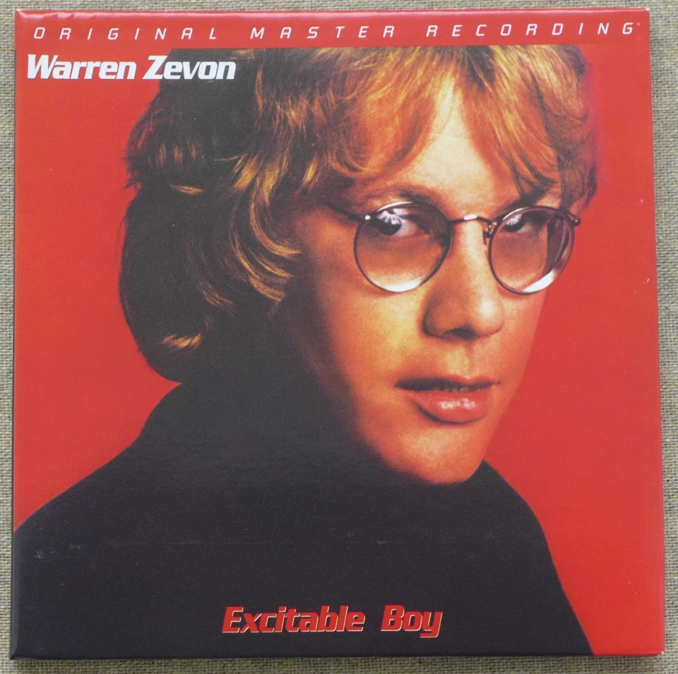 WARREN ZEVON - EXCITABLE BOY - MFSL UDSACD 2241 - ORIGINAL MASTER RECORDING - Bild 1 von 4