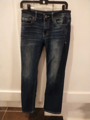 BKE Jeans  Size 28x32 AIDEN Boot Cut Dark Wash Stretch Denim Classic Great Shape - Image 1 of 4