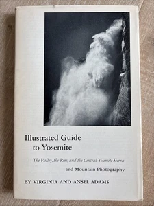 ILLUSTRATED GUIDE TO YOSEMITE Virginia Ansel Adams 1963 PBDJ Sierra Club Vintage - Bild 1 von 17