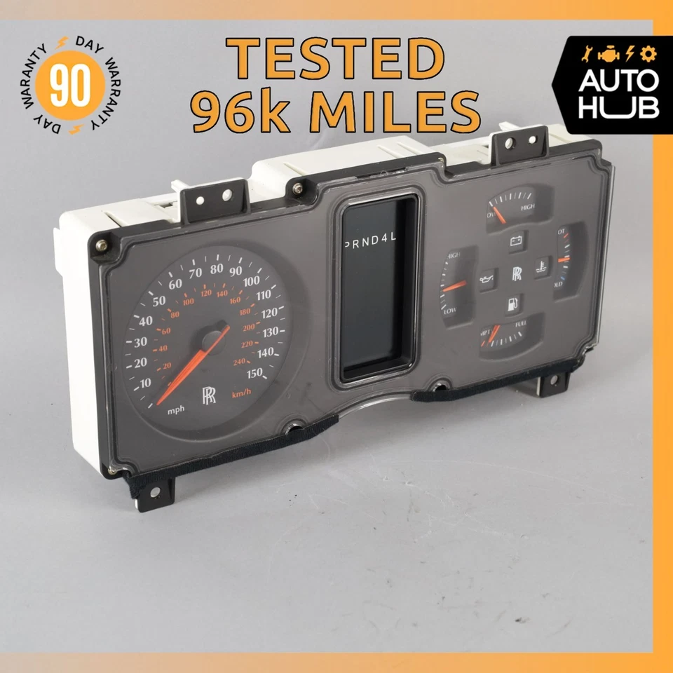 00-02 Rolls Royce Silver Seraph cuadro de instrumentos velocímetro PM56894PB OEM 96k Foto 1 de 4