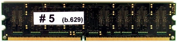 Memory, rm6464aa53e.8fb 512mb ddr2 pc2-4200 nonecc dimm - Image 1 of 1