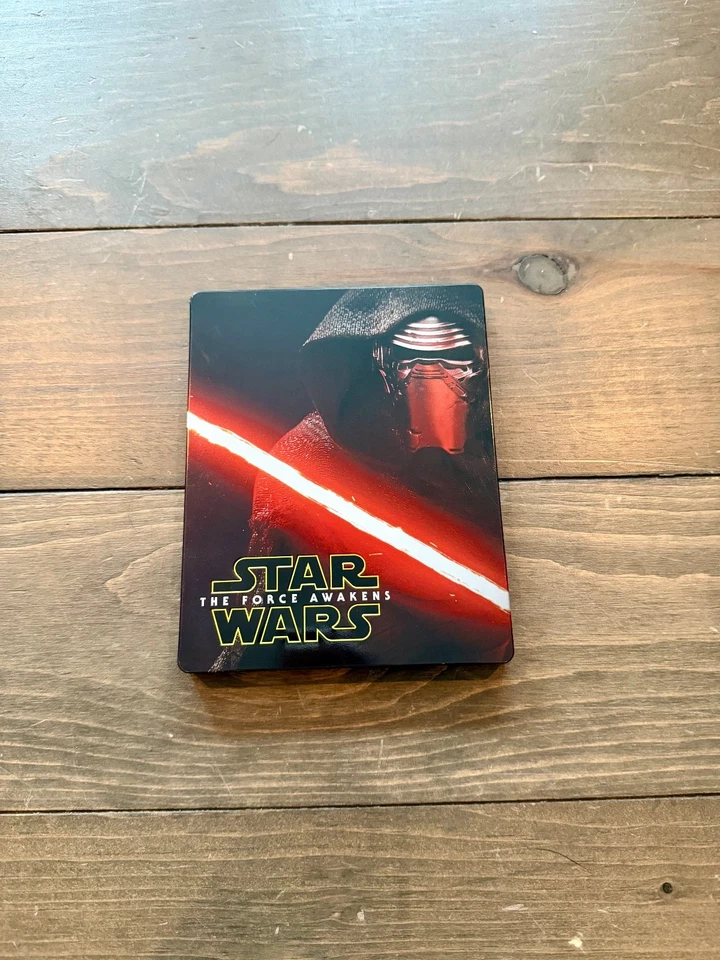 Star Wars: The Force Awakens – Kylo Ren Steelbook (Blu‑ray) – Used Foto 1 de 3
