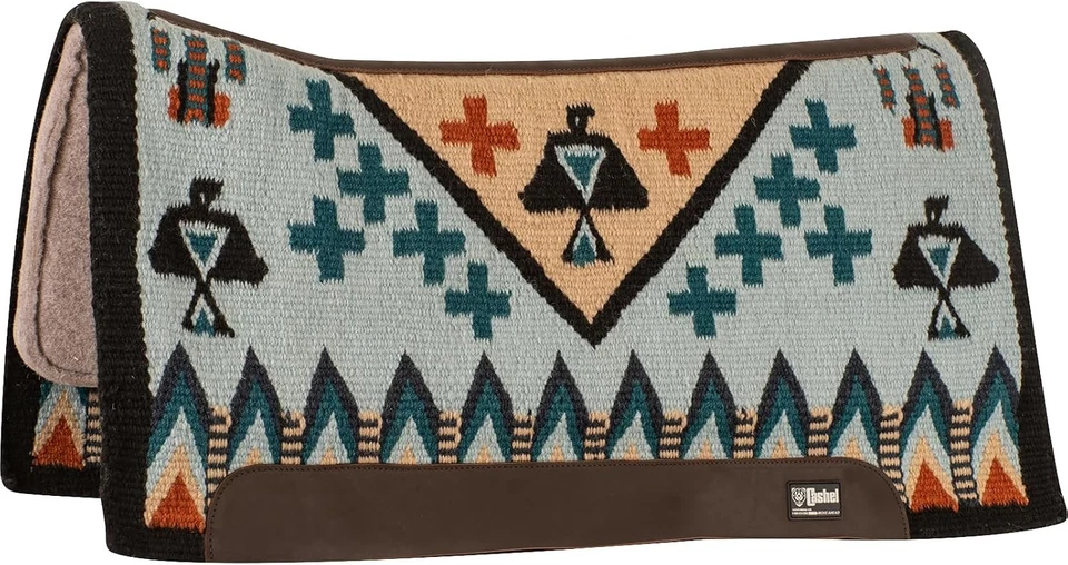 Almohadilla de silla de montar de fieltro Cashel Blanket Top 34x38 - Cómoda conducción occidental Foto 1 de 1