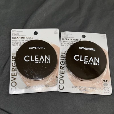 2x COVERGIRL Clean Invisible Pressed Powder, Ivory 105 - Image 1 of 2