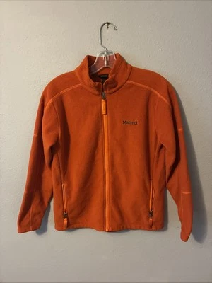 Suéter Pullover Marmot Jóvenes Niños XL Naranja Polar Exterior Senderismo Chaqueta  Foto 1 de 4
