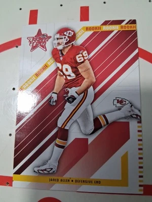 2004 Leaf Rookies & Stars JARED ALLEN Rookie #143 RC HOF  - Image 1 of 4