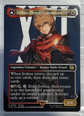 Joshua, Phoenix's Dominant (V.1) - Rare/FullArt - MTG: FINAL FANTASY: Extras NM - Bild 1 von 2