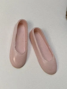 Barbie Vintage Schuhe hellrosa flache Philippinen ohne Löcher unten 60er 70er - Bild 1 von 6