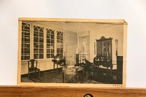 The Library at Mount Vernon, Virginia Postmark 1951 Vintage Postcard RPPC - Picture 1 of 4