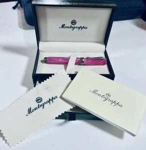 Montegrappa Rollerball Pen -Pink - Picture 1 of 4