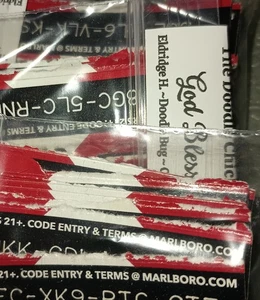 140 Un-Used Marlboro Codes -- 14,000 Points - Picture 1 of 3