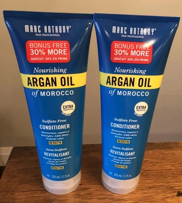 Marc Anthony Nourishing Argan Oil Shampoo & Conditioner ~ 11 fl oz / 325 ml ~NEW - Image 1 of 3