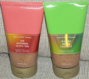 Bath & Body Works~WAIKIKI/FIJI Sunshine~Sand & Sea Salt Body Scrub~U Choose Type - Picture 1 of 6