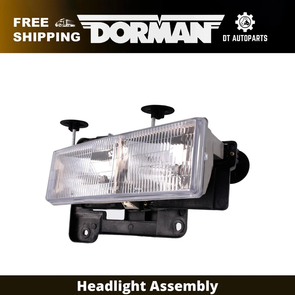 For 1994-2000 Chevrolet C2500 Dorman Headlight Assembly Right 1995 1996 1997 - Image 1 of 4