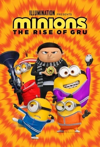 Minions: The Rise of Gru (DVD, 2022)
