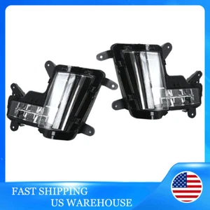Left+Right Side Fog Lamp W/O Crash Brake For 2015-2020 Cadillac Escalade ESV - Picture 1 of 17