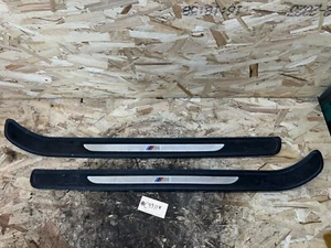 BMW 2006-2013 E92 INTERIOR LEFT+RIGHT DOOR SILL COVER M EDITION OEM 7900807/8 - Afbeelding 1 van 12