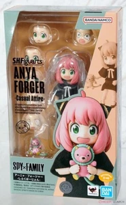 BANDAI S.H.FIGUARTS SPY X FAMILY ANYA FORGER -CASUAL ATTIRE- 80mm ACTION FIGURE - Picture 1 of 9