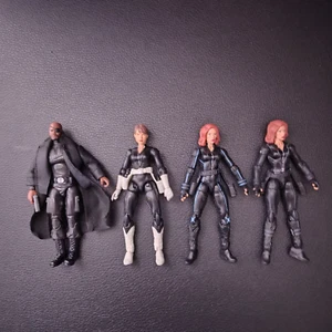 Marvel Legends Universe MCU SHIELD FURY HILL WIDOW Bundle 3.75 inch figure LOOSE - Picture 1 of 5