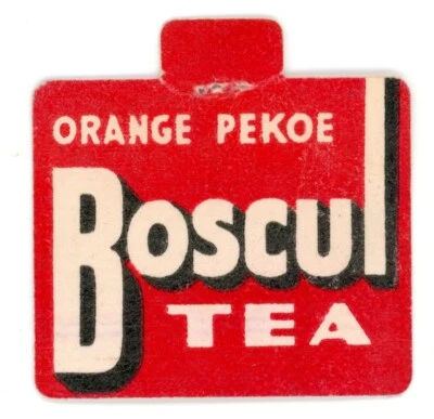 1930-40-е годы WM. S. Scull Co. Boscul оранжевый Pekoe чай пакетик ярлык оригинальный F203 - Изображение 1 из 2