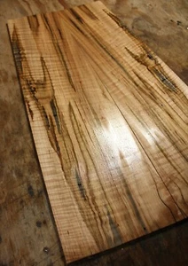 Curly Spalted Ink Line Maple Drop Top 0,39" THK Gitarre Bass Tonholz 2658 - Bild 1 von 23