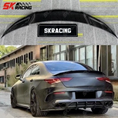 Alerón trasero de fibra de carbono/negro para Mercedes Benz CLA45 AMG W118 20+ Foto 1 de 4