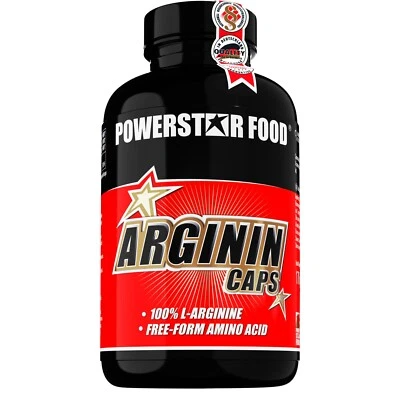 ARGININ CAPS | Pump Supplement | Hochdosiert | L-Arginine Base | 200 Kapseln - Bild 1 von 4